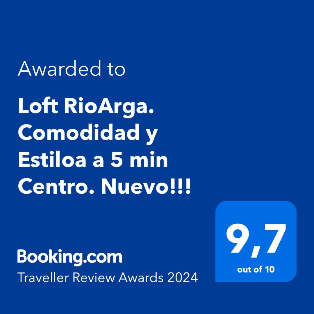 פמפלונה Loft Rioarga. Comodidad Y Estiloa A 5 Min Centro. Nuevo!!! מראה חיצוני תמונה