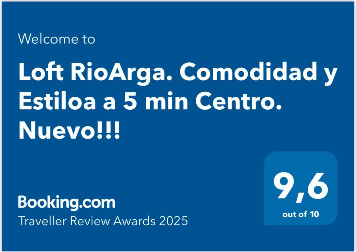 פמפלונה Loft Rioarga. Comodidad Y Estiloa A 5 Min Centro. Nuevo!!! מראה חיצוני תמונה